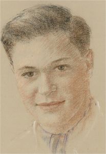 Kathleen Tweed - Mid 20th Century Pastel, Young Man