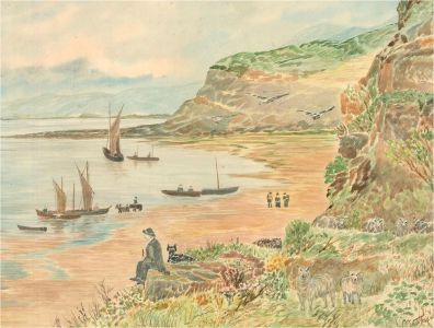 James Matthews - Signed 1905 Watercolour, Maidstone