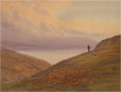 Late 19th Century Watercolour - Summerdale Landscape