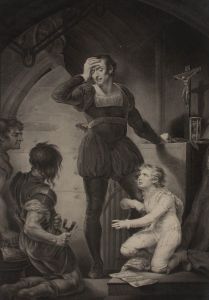 R. Thew (1758-1802) after Northcote - c.1798 Engraving, Shakespeare's King John