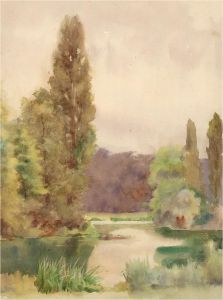 Early 20th Century Watercolour - Kew Gardens