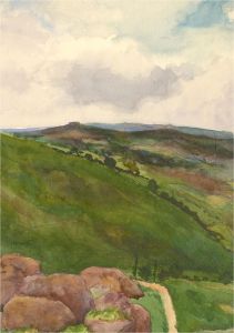 Early 20th Century Watercolour - Country View