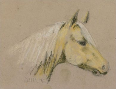 Diana M. Perowne (1934-2020) - 1976 Pastel, Palomino Pony