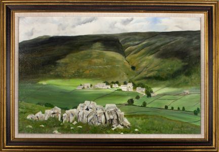 Gordon Metcalfe (b.1935) - 20th Century Oil, Yorkshire Dales