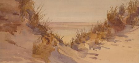 Early 20th Century Watercolour - Sand Dunes