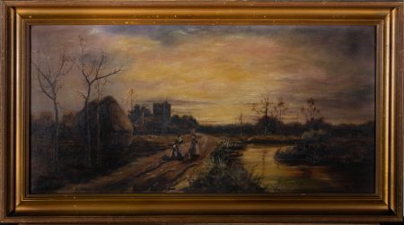 L. Jervis - 1915 Oil, Daybreak