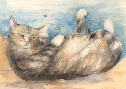Julie Collino - Watercolour, Float like a Butterfly, Sting Like a Bee!