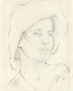 Franco Matania (1922-2006) - 20th Century Graphite Drawing, Female Portrait