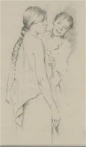 Franco Matania (1922-2006) - 20th Century Graphite Drawing, Preparing the Model
