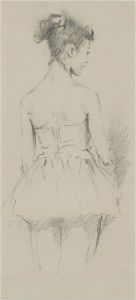 Franco Matania (1922-2006) - 20th Century Graphite Drawing, Ballerina