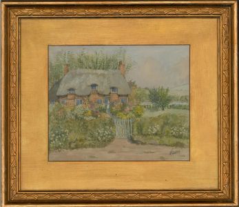M. Gardner - 20th Century Watercolour, Summer Cottage