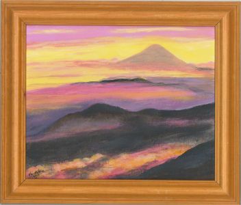 V.W. Adams - 2012 Oil, Mount Fuji