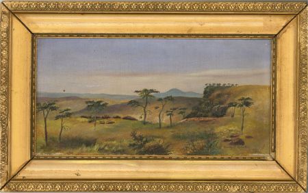Harry C. Rebello - Mid 20th Century Oil, African Landscape