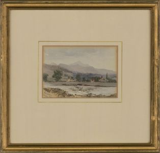A Pair of 1967 Watercolours - Brecon Beacons