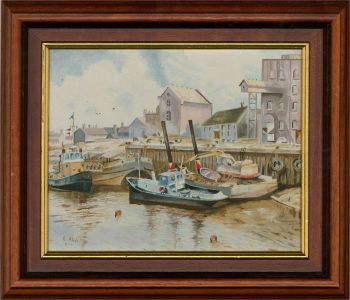 E. Aldridge - 2001 Oil, Harbour