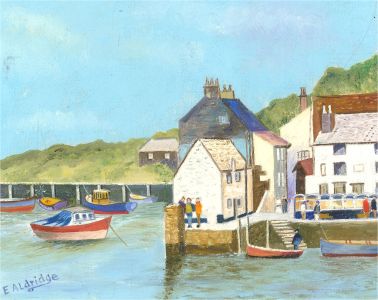 E. Aldridge - Contemporary Oil, Polperro