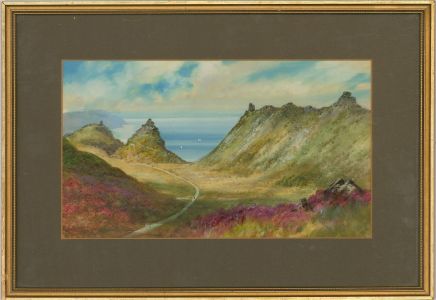 Edward William Trick (1902-1991) - Mid 20th Century Watercolour, Coastal Scene