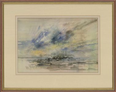 Alan Shelley - Contemporary Watercolour, Seascape