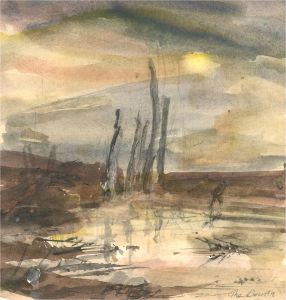 Ronald Olley (b.1923) - 20th Century Watercolour, The Deserted