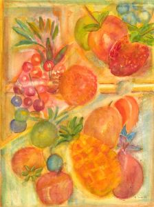 Susan Paine - 2003 Watercolour, A Delicious Display