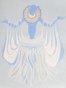 Mircea Marosin (1921-2007) - Contemporary Gouache, Ariel II