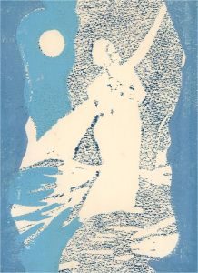 H. Amone - Signed 1976 Silkscreen, Night Wailer