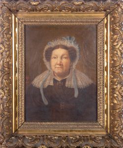 C.V. - 1843 Oil, French Woman