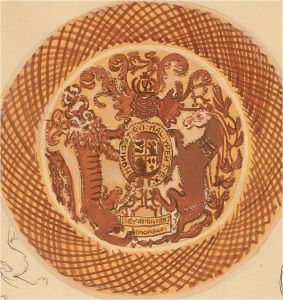 Frederick P. Cooke (1896-1978) - Mid 20th Century Watercolour, Royal Crest