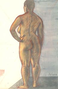 Francois Xavier Josse (1910-1991) - 20th Century Graphite Drawing, Nude Study