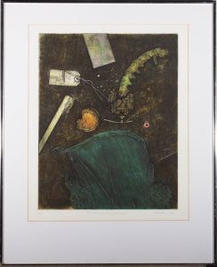 Peter Oakley (1935-2007) - 1985 Collotype, The Wasteland, Family Remnants