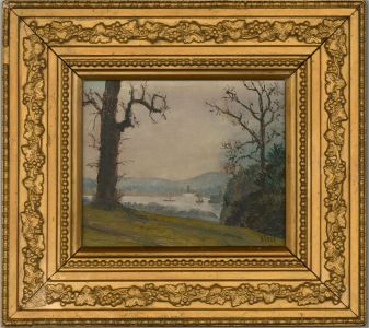 1883 Oil - Across the Lake