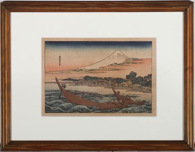 After Katsushika Hokusai - Japanese Woodblock, Tago Bay on the Tokaido