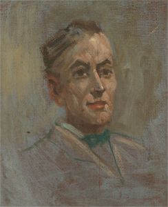 Early 20th Century Oil - Portrait of a Man