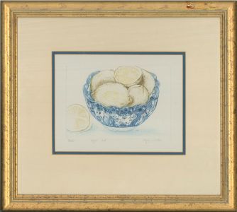 Sally Winter  - 20th Century Etching, Half-Cut