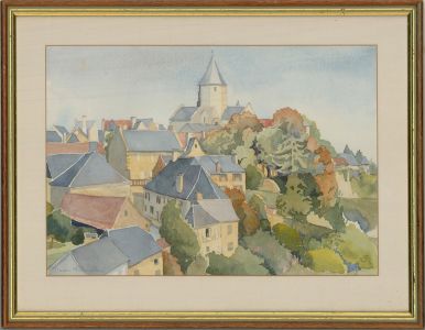 Vivien Billington - 20th Century Watercolour, Saint-Robert