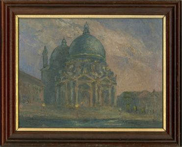 20th Century Oil - Santa Maria Della Salute