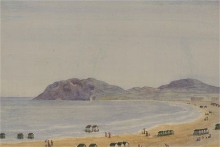 Early 20th Century Watercolour - The Orme's Head, Llandudno