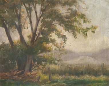 Horace Steggles (1893-1983) - 1946 Oil, Autumn Mist