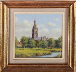 A. Majzlik ARMS - 20th Century Oil, Cathedral By The River