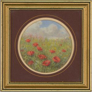 A. Majzlik ARMS - 20th Century Oil, Poppy Field