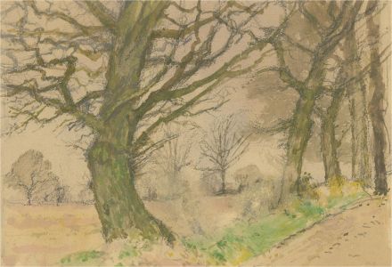 Keith Johnson (1931-2018) - Three Contemporary Watercolours, Tree Studies
