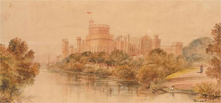 Early 20th Century Watercolour - Windsor Castle