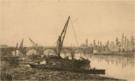 Early 20th Century Etching - Kingston upon Thames
