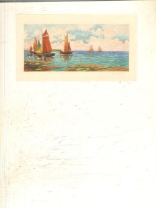 G. Darfeuil - Early 20th Century Aquatint, Setting Sail