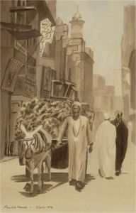 Pauline Cooney - A Pair of 1974 Watercolours, Cairo Scenes