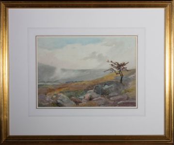 Rubens Southey (1881-1933) - Early 20th Century Watercolour, Misty Mountains