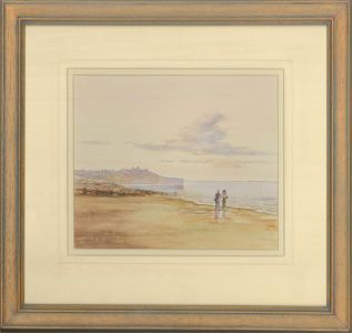 Carol Frarey (b.1931) - Contemporary Watercolour, Late Holiday