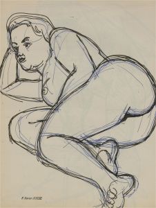 Francois Xavier Josse (1910-1991), A Sketchbook of Nude Studies