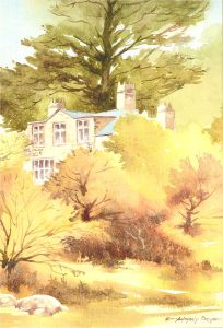 E. Anthony Orme - 20th Century Watercolour, The Country House