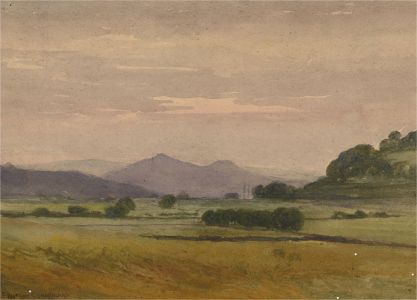 Frank Watson - 1925 Watercolour, Sunderland Landscape
